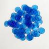 100Pcs 19Mm Transparent Chips Plastic Counting Supplies Counters For Maths Board Game Token