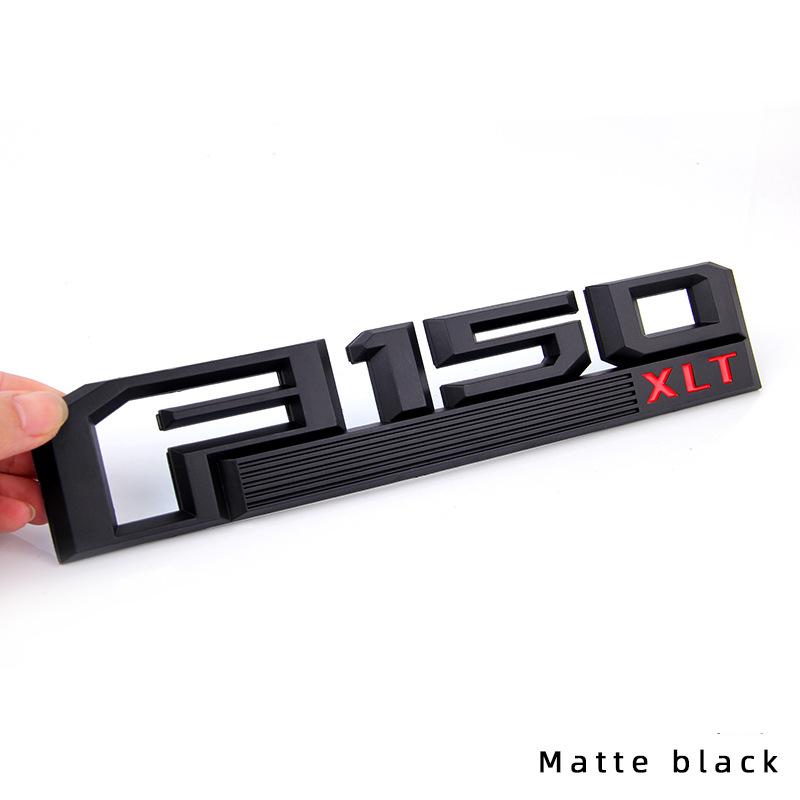 2PCS ABS Car sticker emblem accessories auto decal badge styling for Ford F-150 raptor xlt lARIAT   Logo