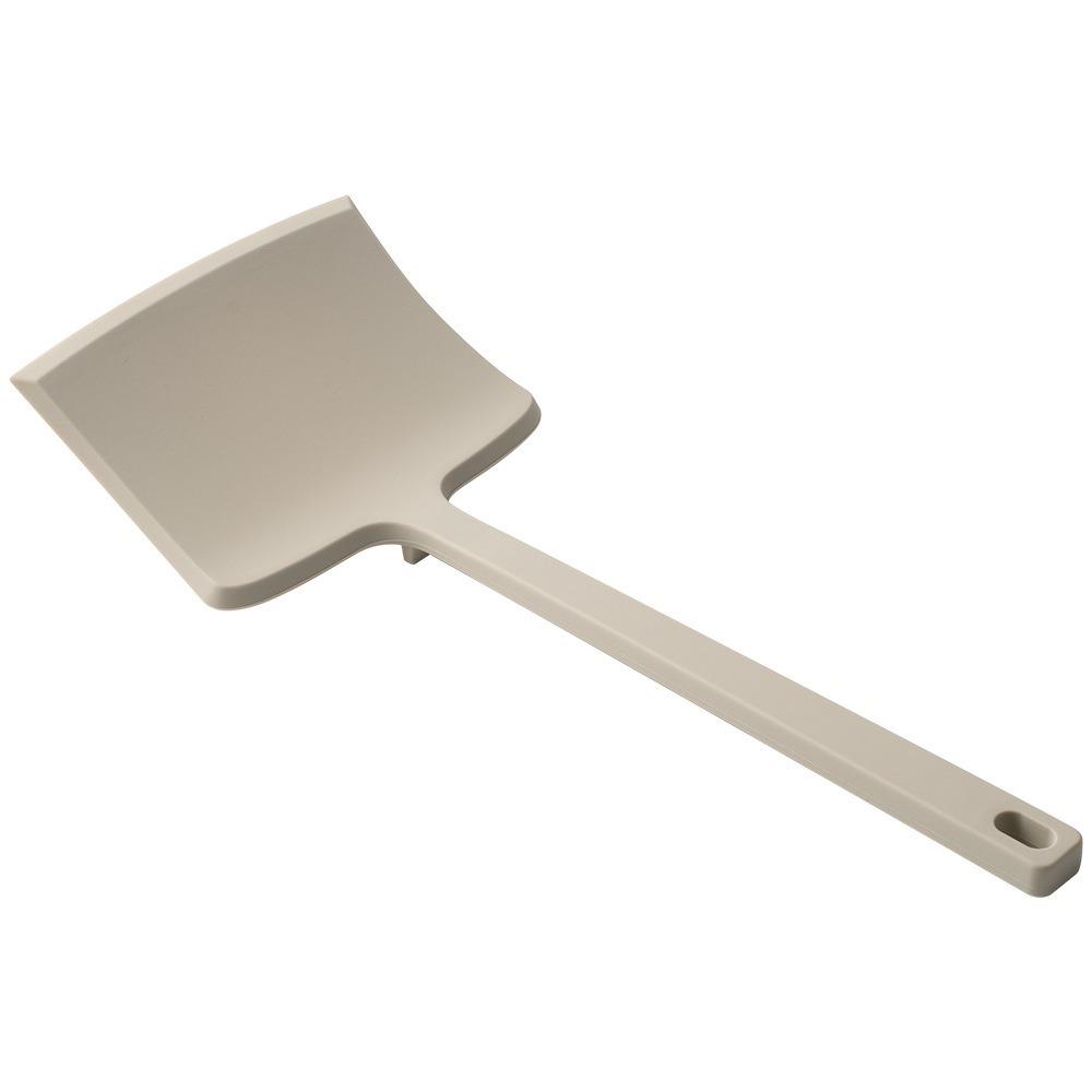 Heat Resistant Silicone Japanese Omelet Spatula Widening Shovel Head Anti-scalding Fried Egg Shovel Hanging Hole Extended Handle