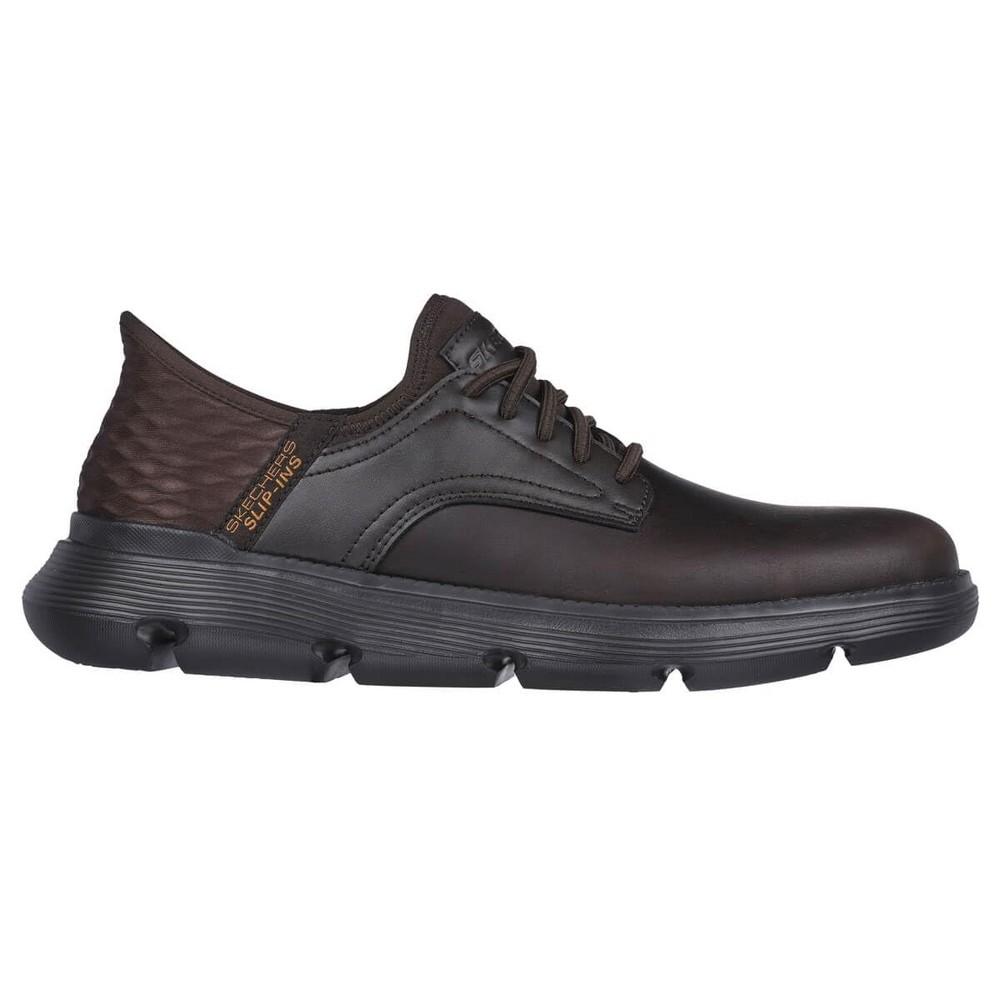 Skechers Mens Garza - Gervin Leather Oxford Shoes