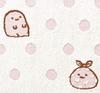 Marushin Sumikko Gurashi Face 34 X Polka Dot Polar Bear 6575009900 Towel, 80cm, Design, 100% Cotton,