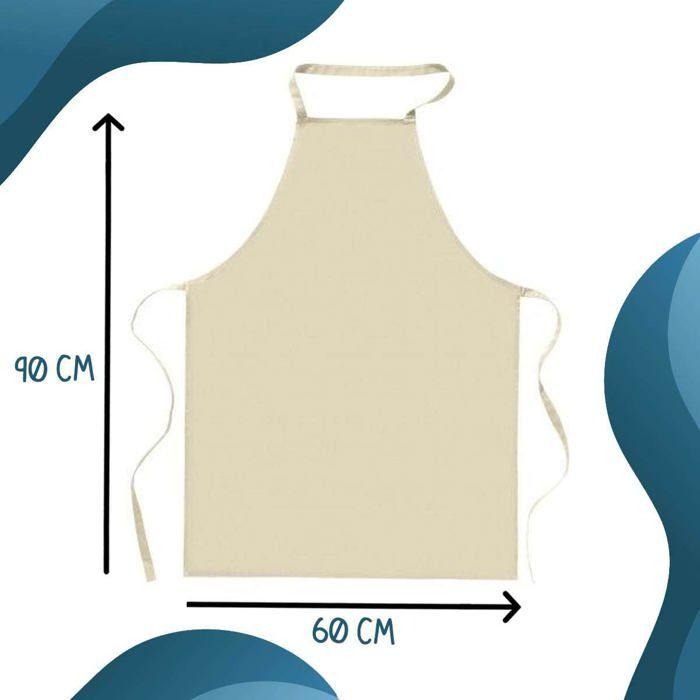 Planetee Tablier Lydie Magie de noël Rectangle - Cadeau Secret Santa original pour Cuisinier Vêtement Noël Barbecue Jardinage