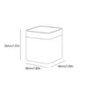 1/2pcs Multicolors Tea Container Square Tea Cans Box Portable Spices Storage Boxes  Cream Balm