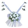 Artificial Flowers Wedding Car Decoration Kit Bridal Decor Set