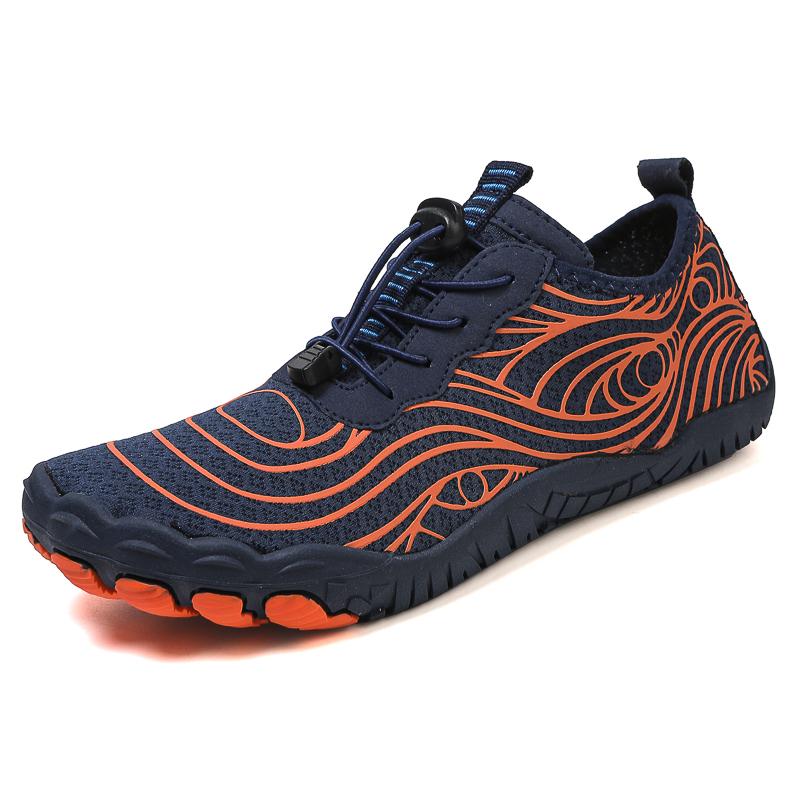 

Men Wading Shoes Women Swimming Shoe Sneakers Barefoot Beach Sandals Upstream Aqua Shoes Quick-Dry Sea Diving Gym Water Shoe 46 синий