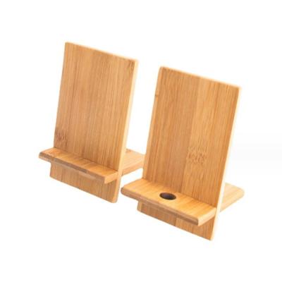 Drevený stojan na telefón Držiak na mobilný telefón Podpora smartfónu Stojan na tablet Pre iPhone Stolný držiak na mobilný telefón Prenosný držiak na mobil