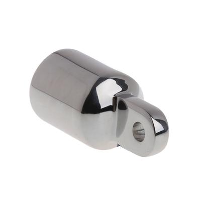 Double screw/Single Screw Stainless Bimini Top Eye End Cap For 20/22/25/30/32mm Pipe Marine Boat Yacht
