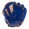 ZETT Youth Softball Ground Royal Blue X Oak Size M Heights BJG762640 Glove, Hero, All-Around, Right-Handed Throw, Brown, (For 130-145cm),