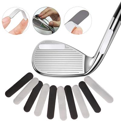 5 Adet Golfçü Yapışkanlı Kurşun Bant Şerit Golf Kulübü Tenis Raketine Güç Ağırlığı Ekleyin