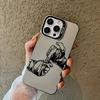 Boxing Girl Personalized Electroplate IMD Phone Case For Xiaomi Redmi Note 14 13 12 11 10 Pro Plus 4G 5G 12S Redmi 14C 13 Cover