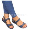 Spring and summer casual women's sandals buckle open-toed women's shoes large size wish