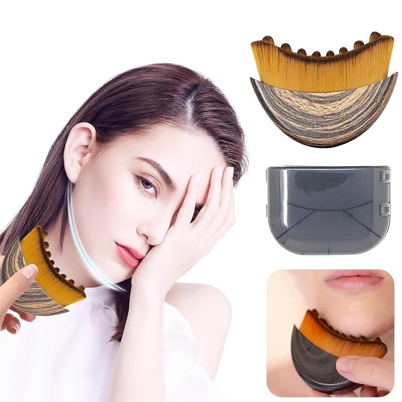 Contour Brush Lymphatic Drainage Brush for Face & Chin Face Lift Massager Tool Skin Care Detox & Relaxation Relief Fatigue