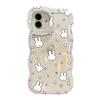 Star Miffy Rabbit Is Suitable for Apple 15promax Mobile Phone Case Iphone17 Transparent 14 Silicone 16 with Bracket Xr