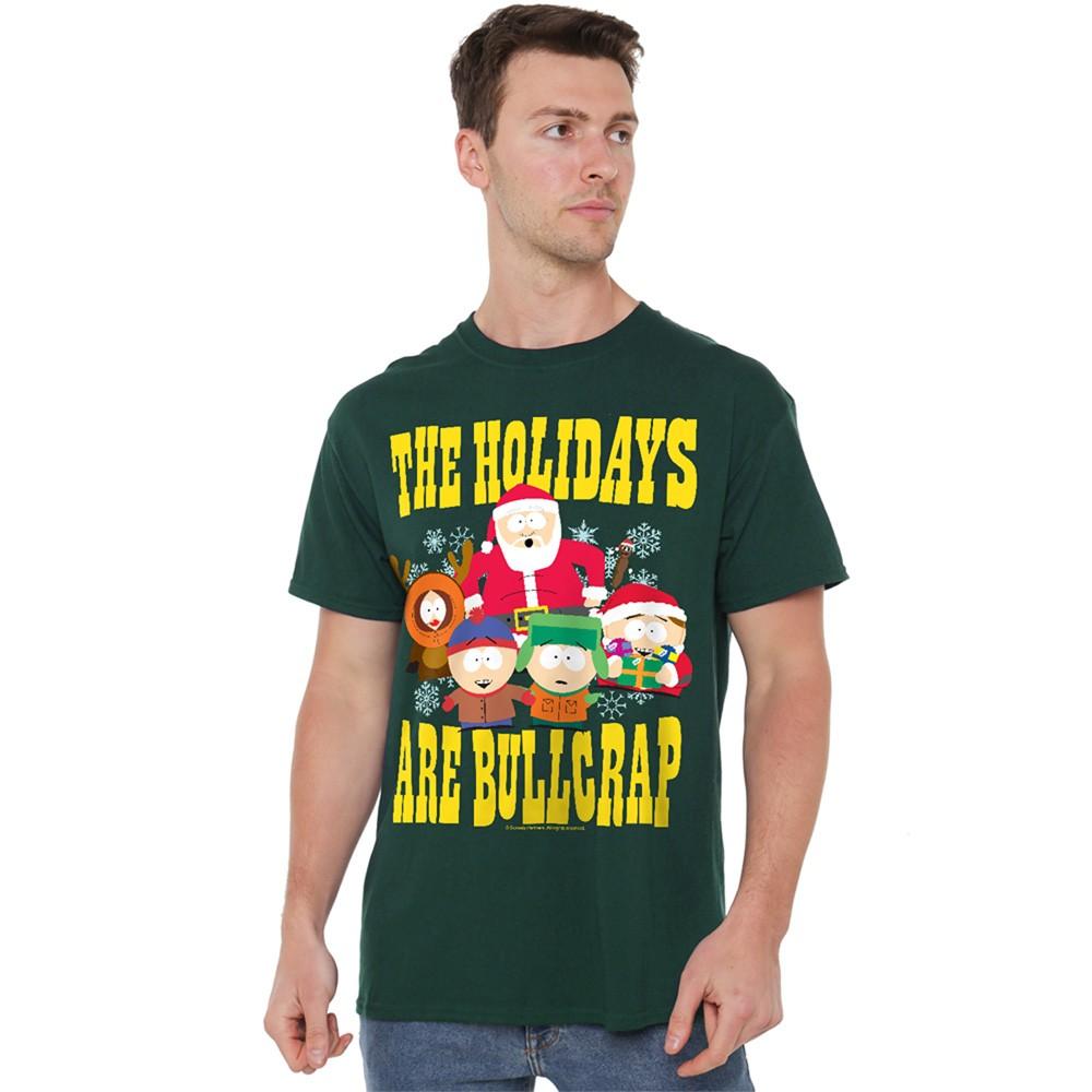 South Park Christmas The Holidays Are Bullcrap Santa And The Boys Shirt S-4XL XL