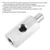 Oil Pressure Sensor Adapter NPT Tee Male to Female1/8in to M10x1.0 Turbo Supply Line Gauge Fitting Oil Pressure Sensor Adapter