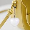 Purse Lights Rechargeable LED Lamp Keychain Heart Shape Purse Flashlight For Women For Mother Women Backpack Shoulder Bag Wallet