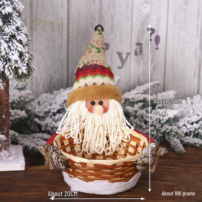 20cm Mini Christmas Tree Ornament - Small Holiday Desktop Decoration Gift