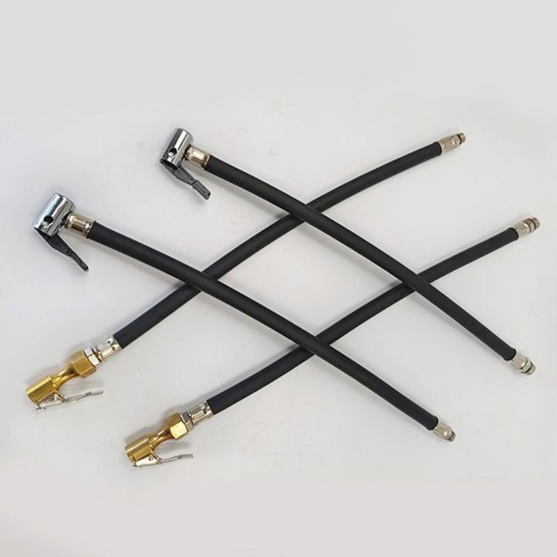 Extension Tire Inflator Hose, With Quick Release Button,Air Pumps Pipe Tube Quick Inflation Chuck Adapter