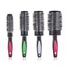 [JN] Round Curling Roller Comb Hair Styling Nylon Brush Thermal Aluminum Tube Barrel Hair Brush For Woman Man Hair Blow And Dry
