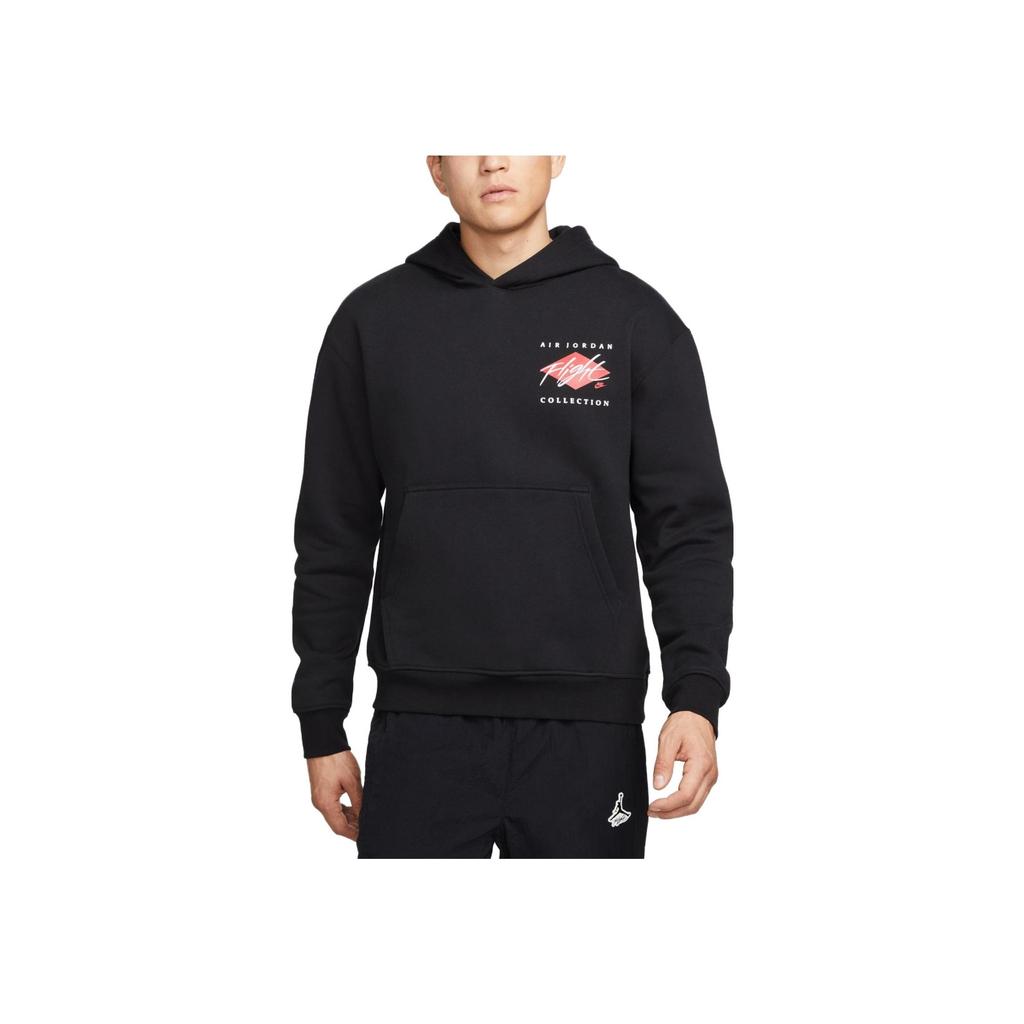 Jordan Essentials Hoodie With Fleece Lining Men Sweatshirt Black DH9020-010