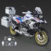 1/9 BMW R1250 GS ADV Alloy Racing Motorcycle Diecasts Street Sports Motorcycle Model Simulation with Light Collection Kids Toys Gift