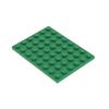 Non-Toxic Moc Small Particle Building Blocks 6X8 Pieces Base Plate Diy Parts Accessories Compatible 3036
