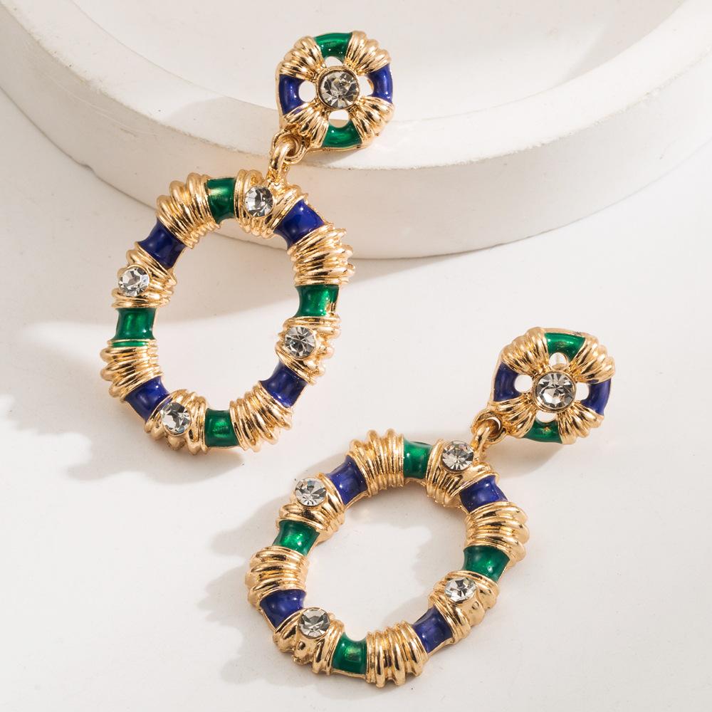 Pendientes de Botón de Alta Gama Estilo Antiguo, Pendientes Retro Desgastados, Elegantes Pendientes de Horquilla de Plata