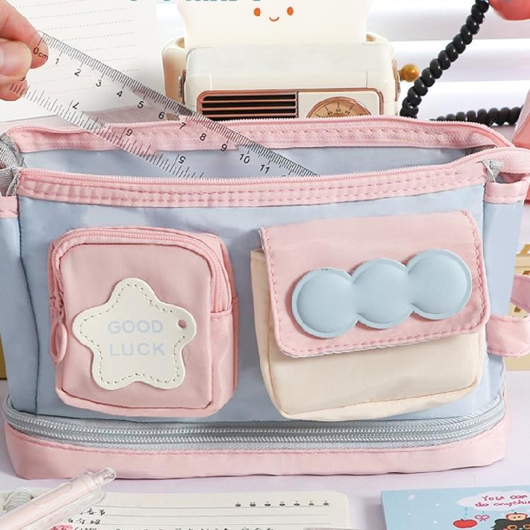 Pencil Case Desktop Accessory Reused Stationeries Storage Pouches Pen Box Pencil Case Organizers Pencil Holders Sleeve