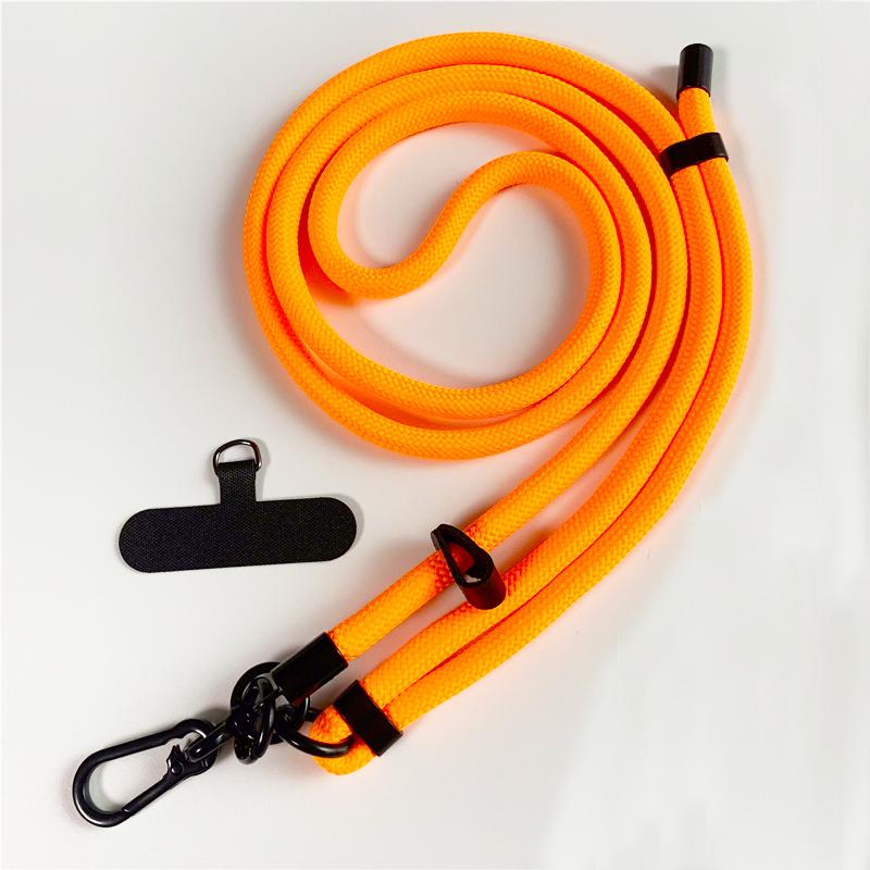 Universal 150CM Mobile Phone Crossbody Lanyard Chain Sport Climbing Cellphone Cord Rope Adjustable Nylon Straps