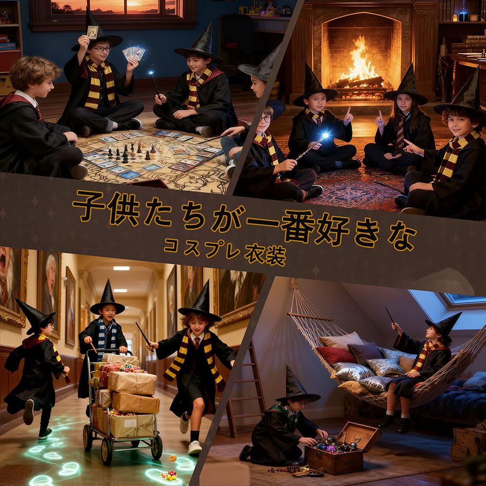 Poseon Zes Harry Potter Robe Cosplay Costume Set Magic and and Ravenclaw Perfect for School and Universal Studios Japan Perfect for Birthdays and Set