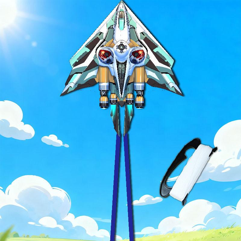 Moderner Flugdrachen mit mechanischem Design für Reisen und Partyfeiern