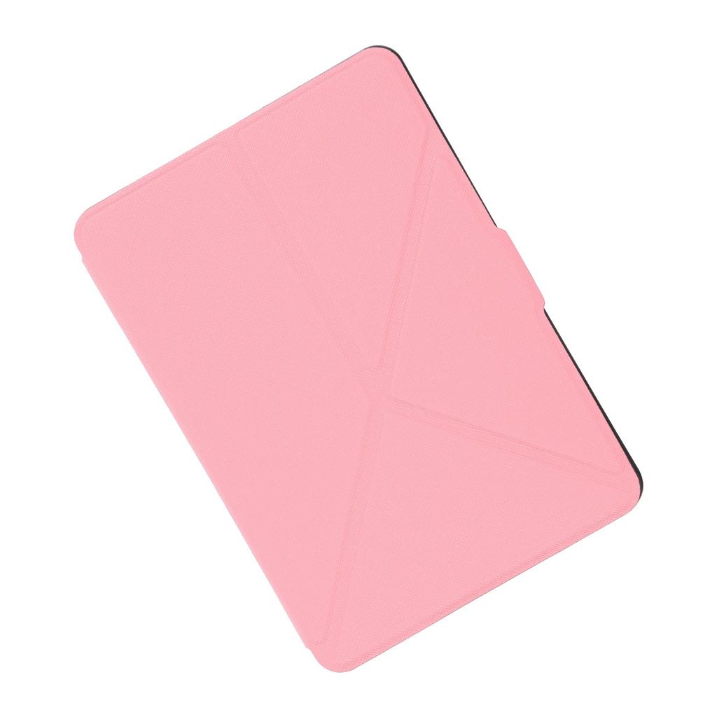 Protective Case Deformed Pattern EBook Reader PU Leather Cover for 1Celsius2Celsius3(Pink )
