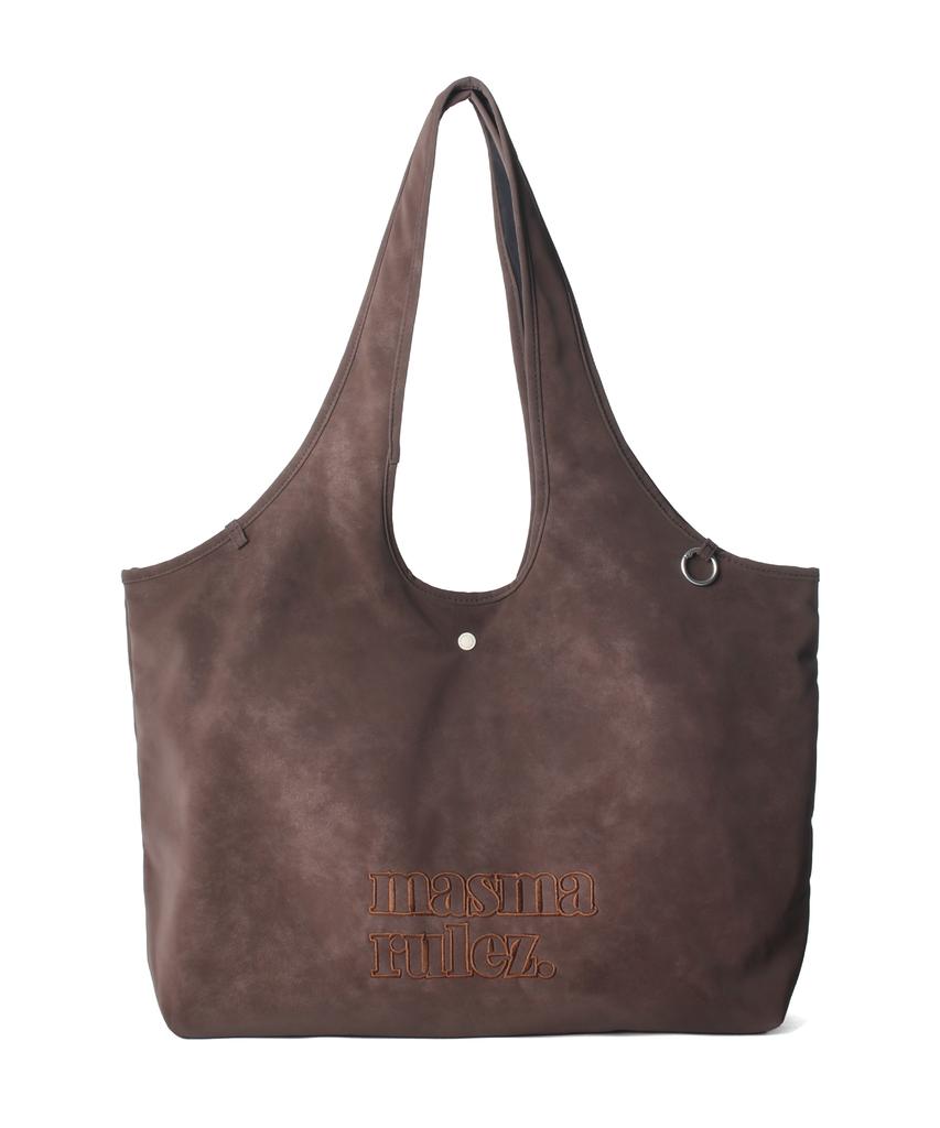 Masmarulez Loose Fit Big Shoulder Bag_Vintage Mocha Brown