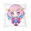 Manga Anime Otori Emu Chibi Pillow Case Bedroom Decoration Nordic Outdoor Cushions Square Pillowcase
