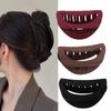 Silicon Hair Claw Clip Flexible Large Non Slip Strong Grip Thick Hair Claw Clip for Women 3pcs
