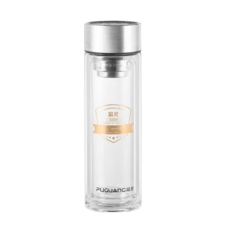 FUGURNG BESTJOY MingYi Double-Wall Glass Tea Tumbler