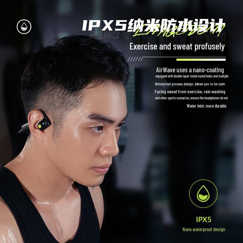 Langsdom AirWave Bone Conduction Sports Headphones