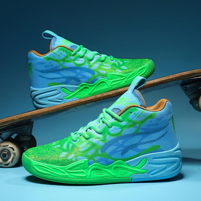 Herren- und Damen-Basketballschuhe sind modisch und vielseitig, mit starker Sprungkraft, leicht und bequem