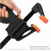 4-Inch Heavy-Duty Woodworking Mini F-Clamp – Quick Ratchet Bar Clamp, DIY Carpentry Hand Tool