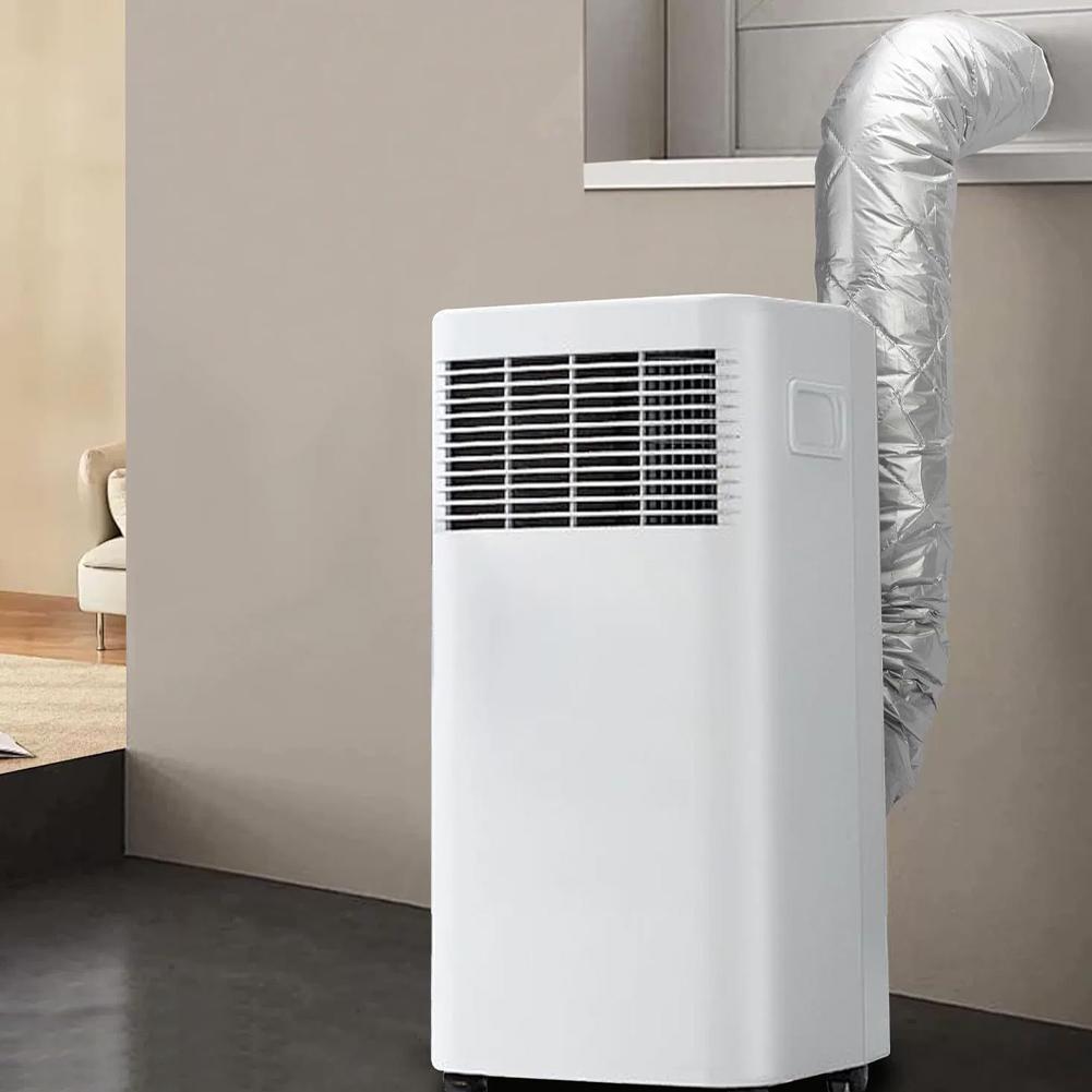 Adjustable AC Exhaust Hose Cover Quilted Insulation Sleeve for Portable Air Conditioner Duct