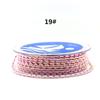 Colorful Carrying Strap Braided Rope Hand-Made Cotton Threads Handcraft Braiding Rope Braided Rope Bracelet Braiding Thread Crafts Tassel DIY Material