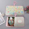 Soft Fabric Baby Photo Album Safe Strong Oxford Bohemian Rainbow Style Memory Book Colorful for Infants Children Use