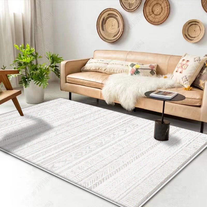 

Morocco Geometric Living Room Carpet Decoration Home Lint-free Berber Rugs Bedroom Cloakroom Antiskid Floor Mats Customizable 60x90cm