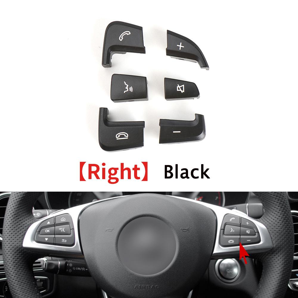 For Mercedes W205 W253 Car Steering Wheel Switch Control Buttons For Benz C GLC Class C200 C220 C260 GLC250 GLC300 2015-