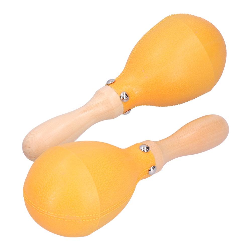 2PCS With Bead Net Tambourine Shakers Colorful Musical Shakers Set Bead Net Shakers Party Games