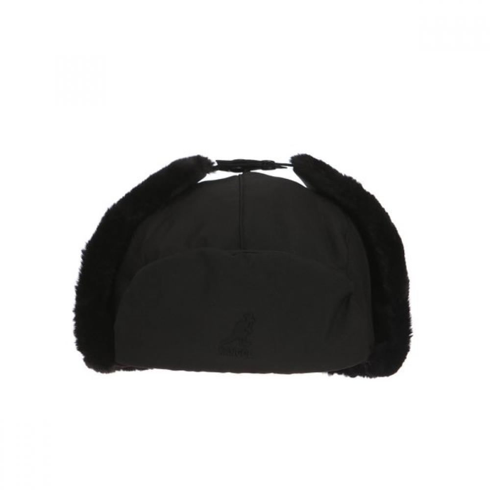 KANGOL Утепленная шапка-ушанка Черная Kqfhtp45760 L