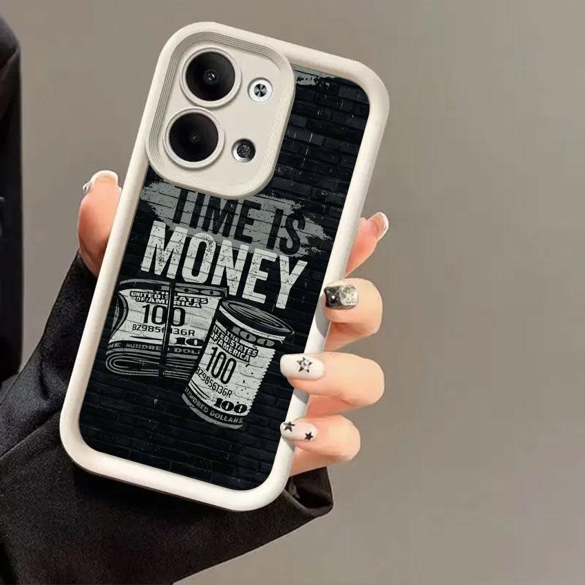 Fashion US Dollar Money Pattern Phone Cases For Oppo Reno 14 13 12 11 F 10 5G 6 7 8 Pro Plus Cover 8T 4G 7Z 8Z 14Pro Soft Fundas