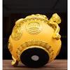 1 Stück Harz ein Eimer Gold ein Sparschwein kleine Ornamente Heimdeko Wohnzimmer Schlafzimmer Foyer Dekorationen Feng Shui