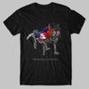 Classic Motorcycle XRV750 Africa Twin Wolf Transfiguration Inspired T-Shirt 100% Cotton O-Neck Short Sleeve Casual Mens T-shirt