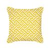 Furniture Life Peach Skin Velvet Pillow Cover Nordic Style Geometric Pattern Office Sofa Cushion Cover